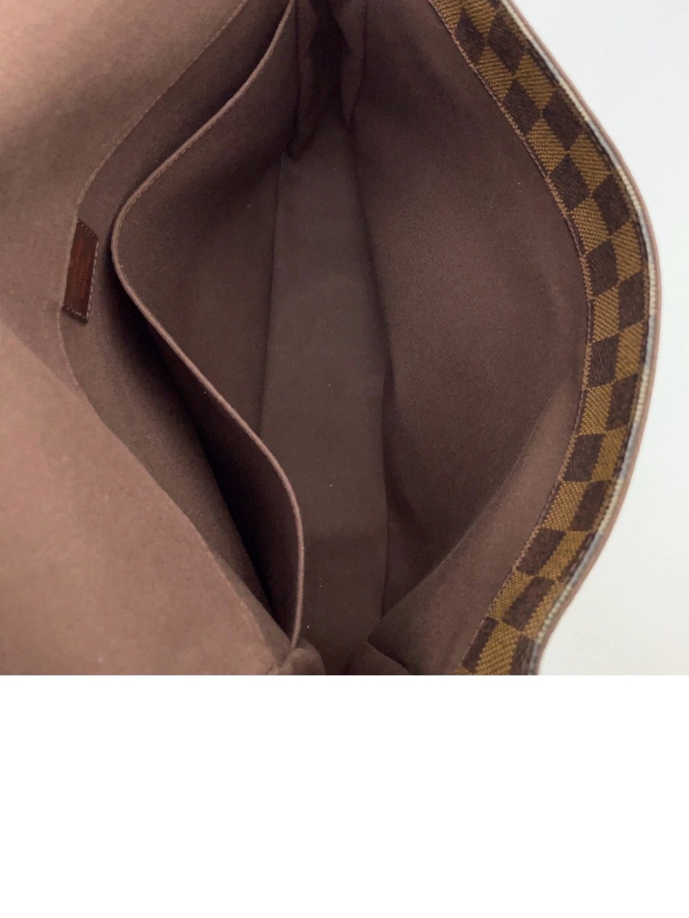 Auth Louis Vuitton Damier Ebene Bastille Messenger Crossbody Bag - Picture 13 of 16
